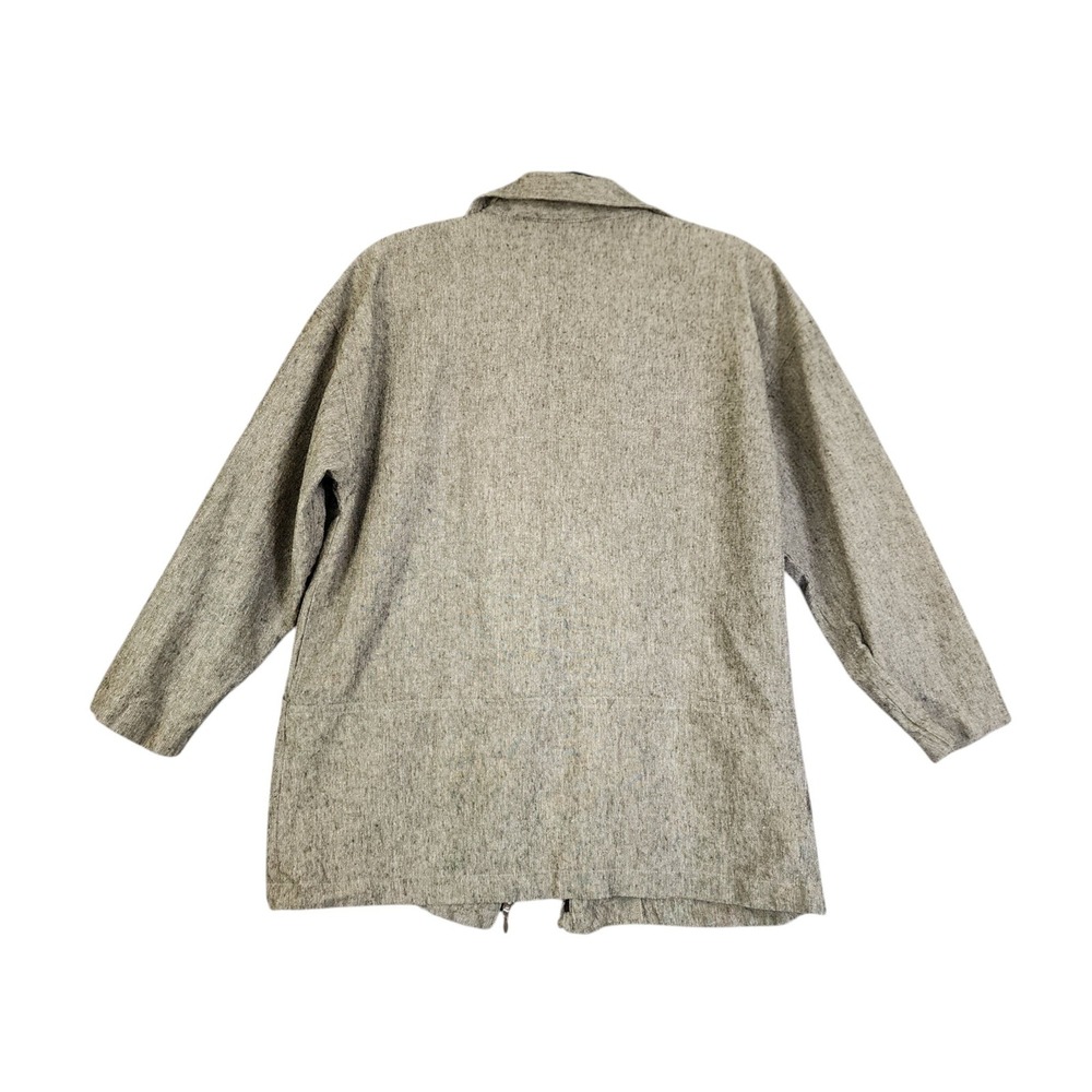 Coldwater Creek Womens Linen Cotton Blend‎ Full Zip Jacket Size Small Tan Layer - Picture 4 of 10